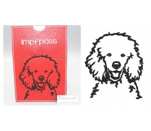 Stickdatei - Pudel Silhouette